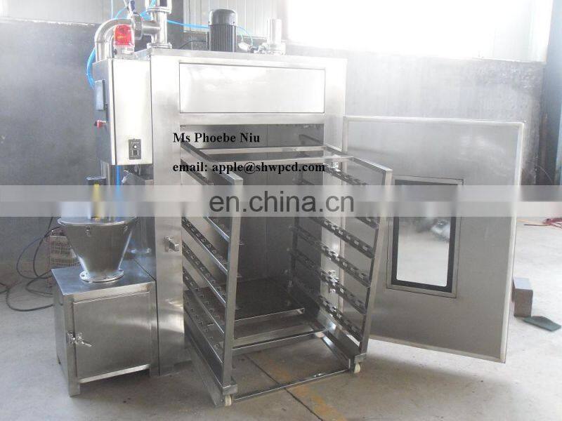 stainless steel smoking fish machine for any kind of meat