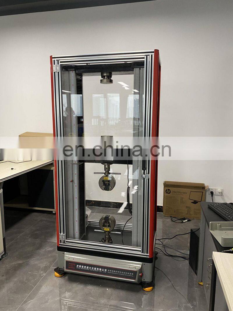 WDW-E 110kn 50kn 100kn Plastic Plywood Rubber Tensile Wire Strength Testing Machine