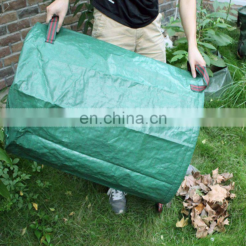 3-Pack 32 Gallons Eco-friendly Collapsible Gardening Waste Bag,Leaf bag