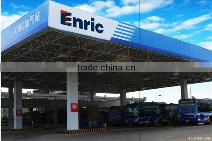 Top quality prefab steel building fuel filling station