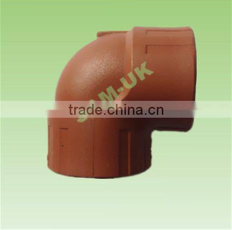 taizhou factory IP FEMALE ELBOW orange color 2"