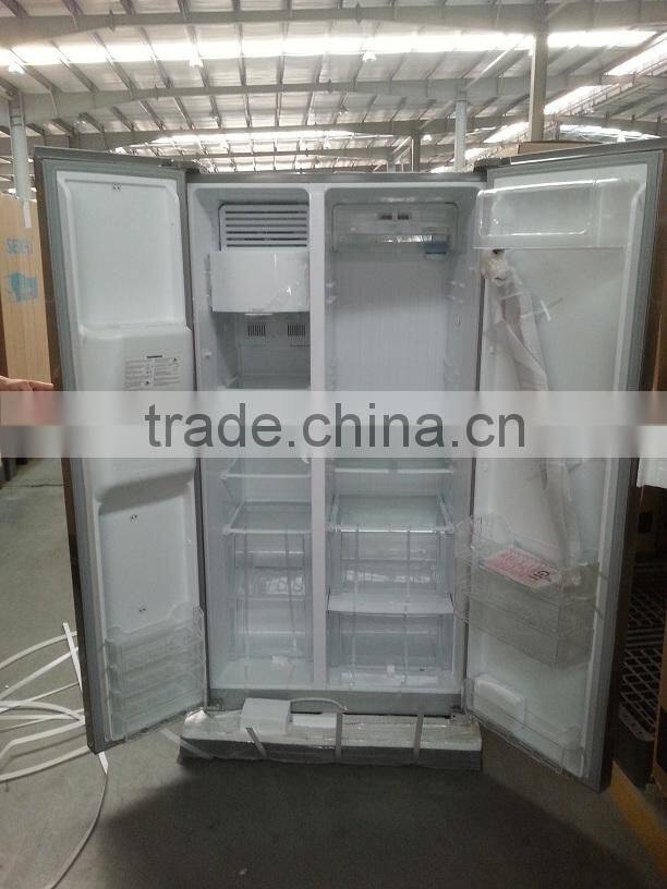 side by side refrigerator with ice maker&water dispenser