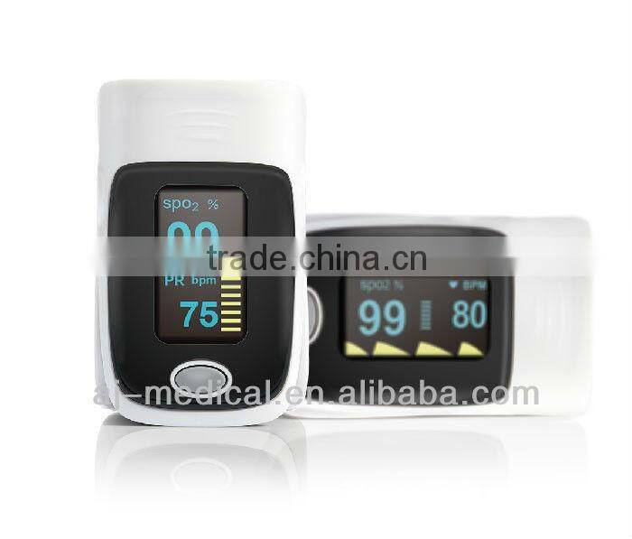 AJ-7400 High Performance User-friendly Control Long Lifetime Latest Design Competiive Price Fingertip Pulse Oximeter