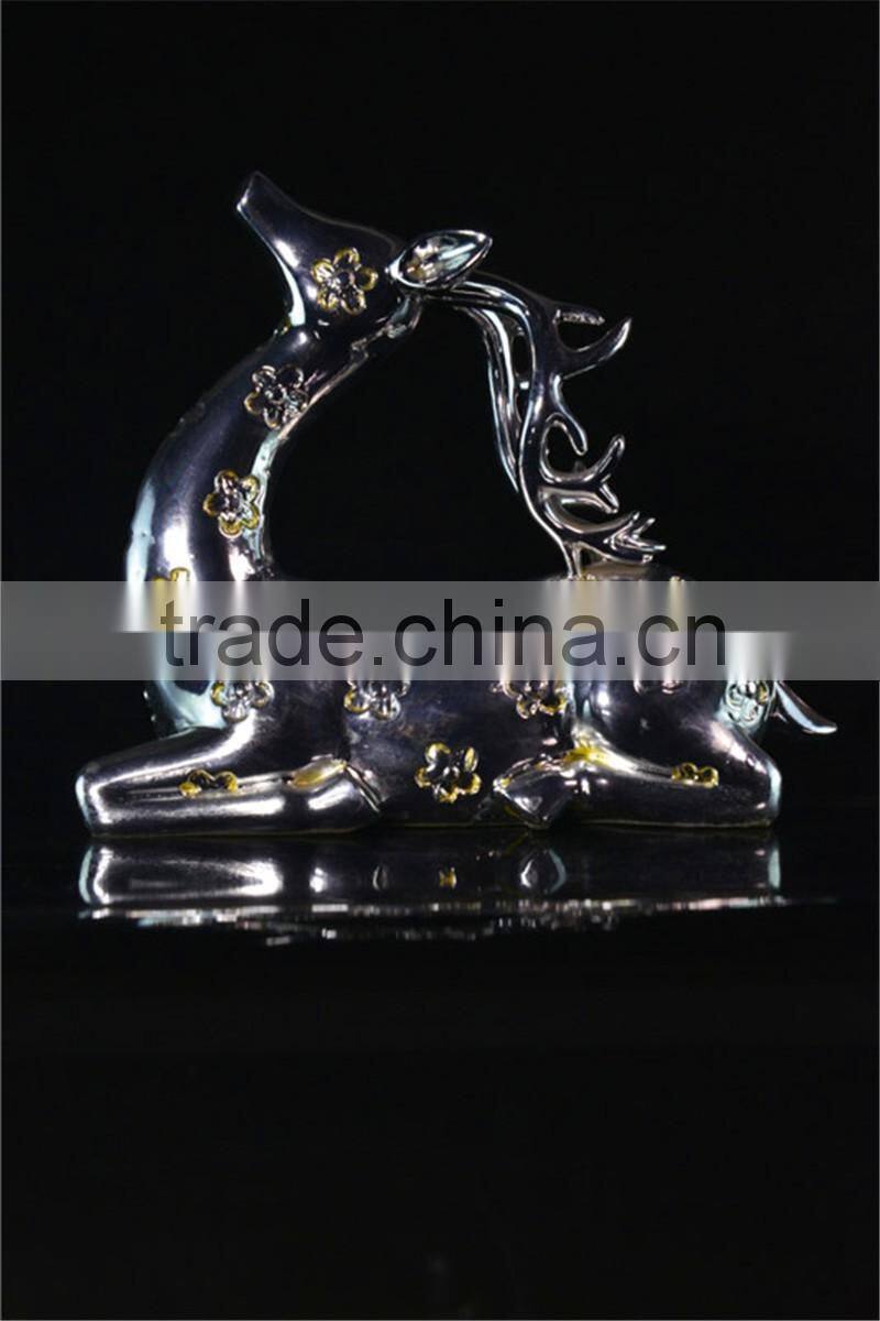 Deer Aircraft Decoration Sculpture Modern Statue Architectural Model monument souvenir