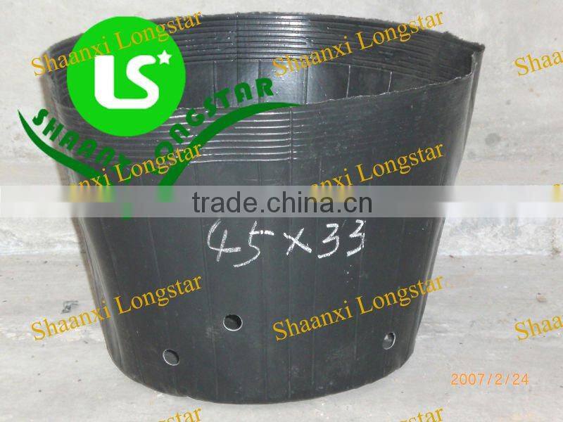 Plastic nursery pots and planters