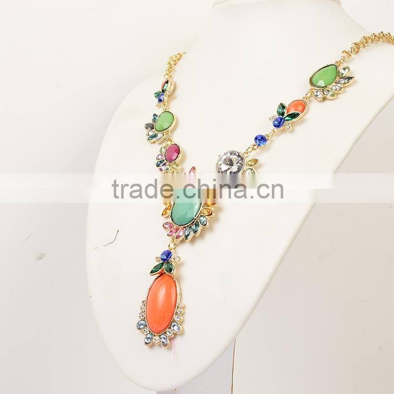 Luxury Multicolor Statement Necklaces Fashion Necklaces 2016