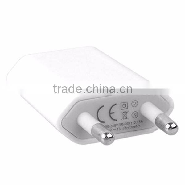 New Universal 5V 1A EU Plug Usb Wall Charger For Samsung Galaxy s5