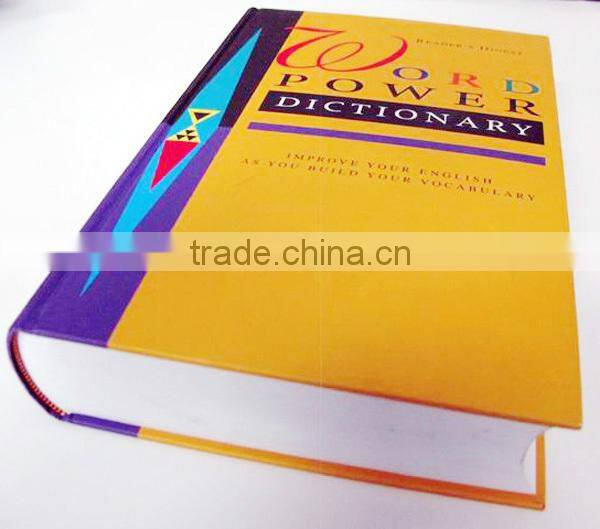 Arab dictionary / english chinese dictionary printing,book
