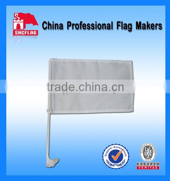 Cheap advertising black and blank car flags for sale