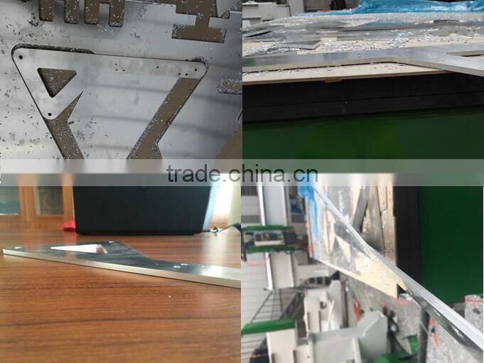 jinan MISSILE 2030 aluminum cutting drilling cnc router machine with servo driver