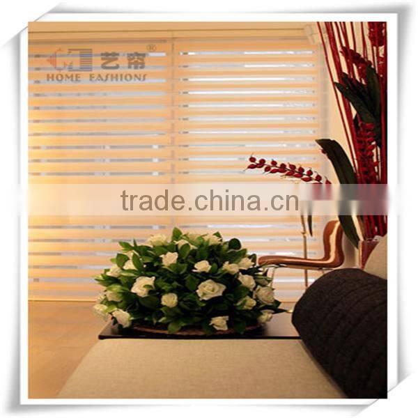Yilian Latest Design Motorized Zebra Roller Blinds for Window