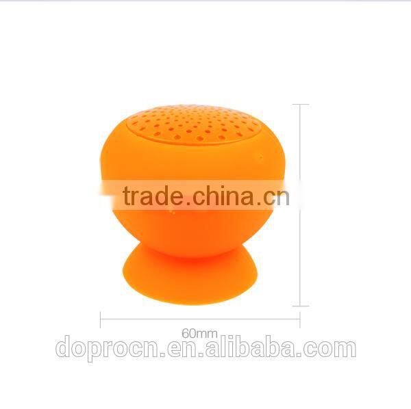 Bathroom silicone bluetooth wireless mini portable speaker bluetooth