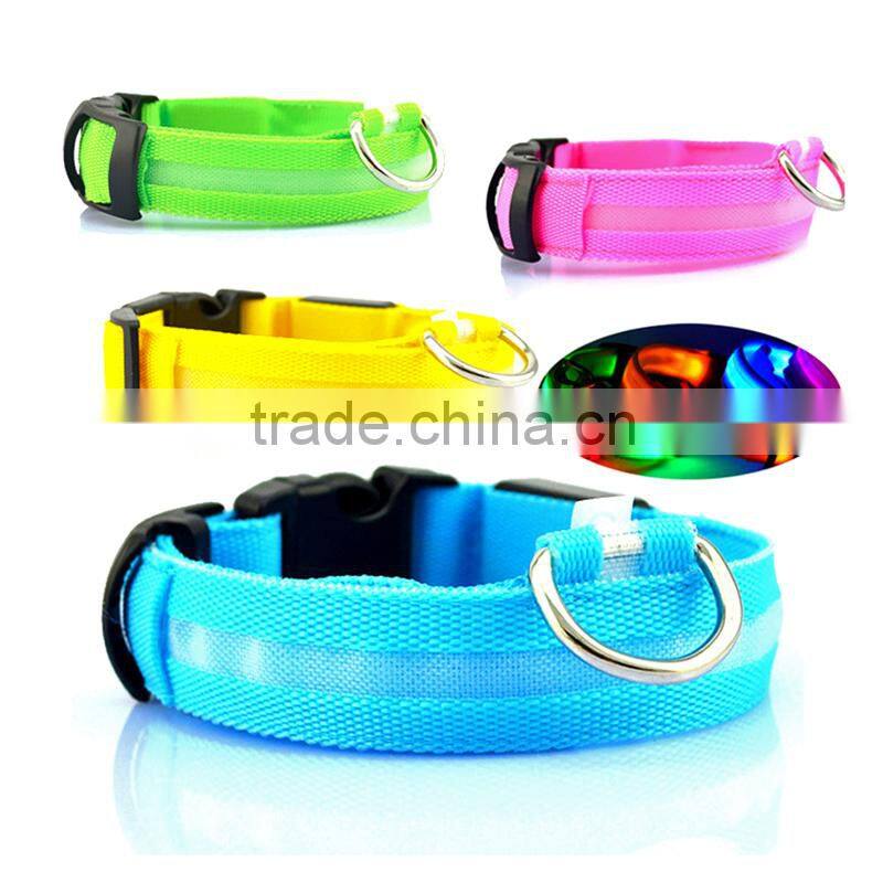 New Style LED Pet Collars Light-up LED Pet Collar