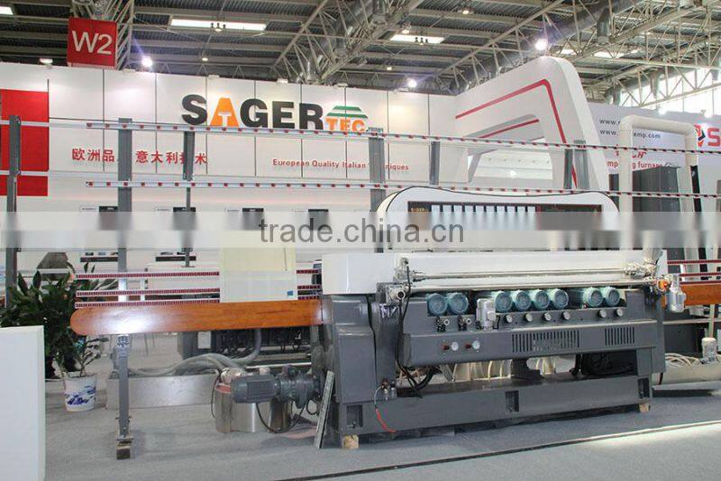 High Speed Glass Stright Line Beveling Machine Glass Polishing Machine