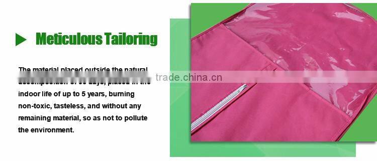 Wholesale Zipper Garment Plastic Suit Cover Bags