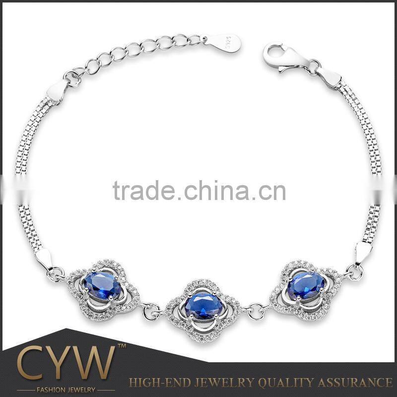 CYW Hot selling silver bracelet with low price