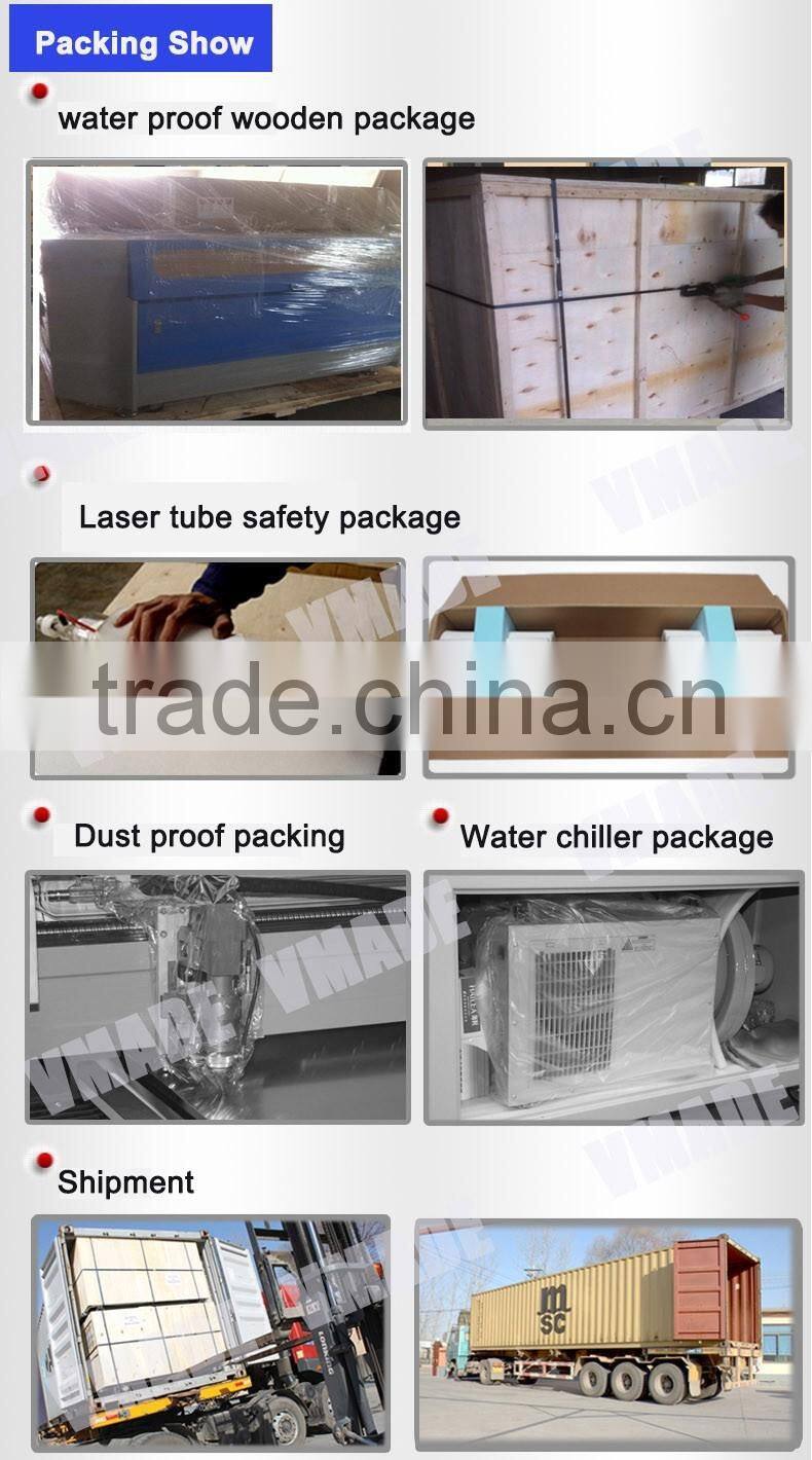 Auto Feeding Fabric Selvage Laser Cutting Machine PVC / Woven Laser Machine for Garment CE price/ textile/fabric/leather cutting
