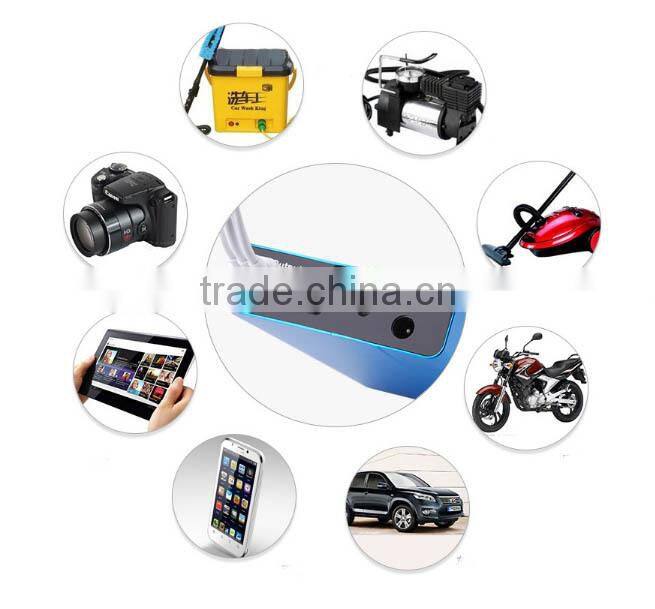 12000mAh 12V Mini Emergency Tool Kit Portable Lithium Battery Jump Starter