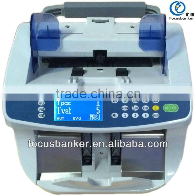 Best selling money handling machine / high reputation money counter
