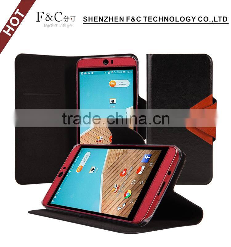 Original folio stand PU leather case for HTC Butterfly 3 for phone case for htc