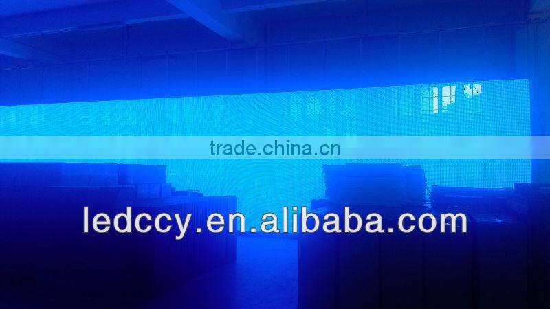 Shenzhen factory P12.5 mesh led display/curtain led display/gridding led display screen/indoor outdoor led display screens