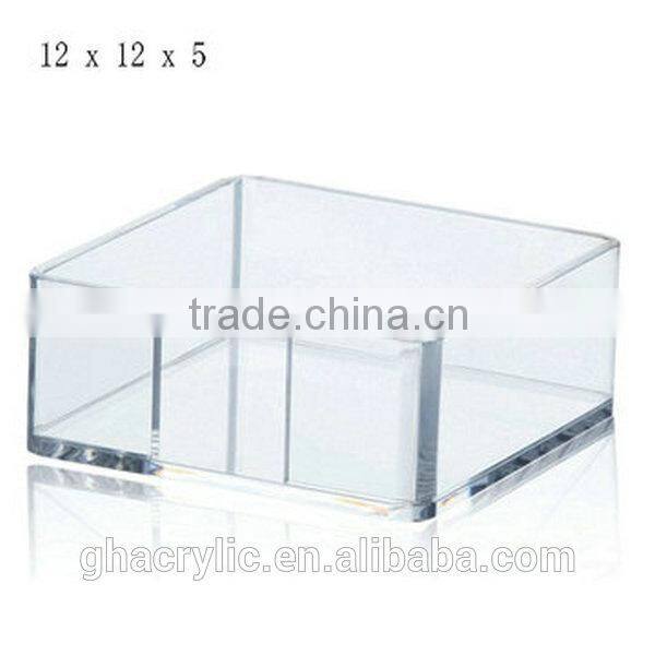 Adorably-designed acrylic tissue box cover for restaurant and hotel,customized acrylic tissue box
