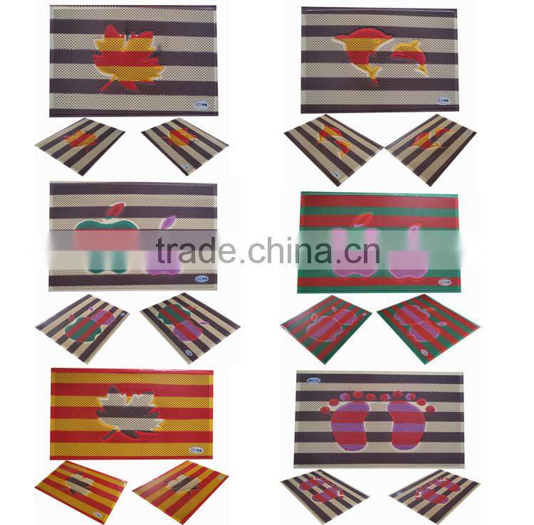 pvc strong mat (piece) /pvc door mat/rubber floor mat