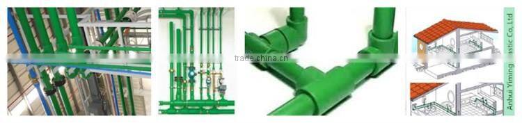 YiMing chart range ppr pipe size