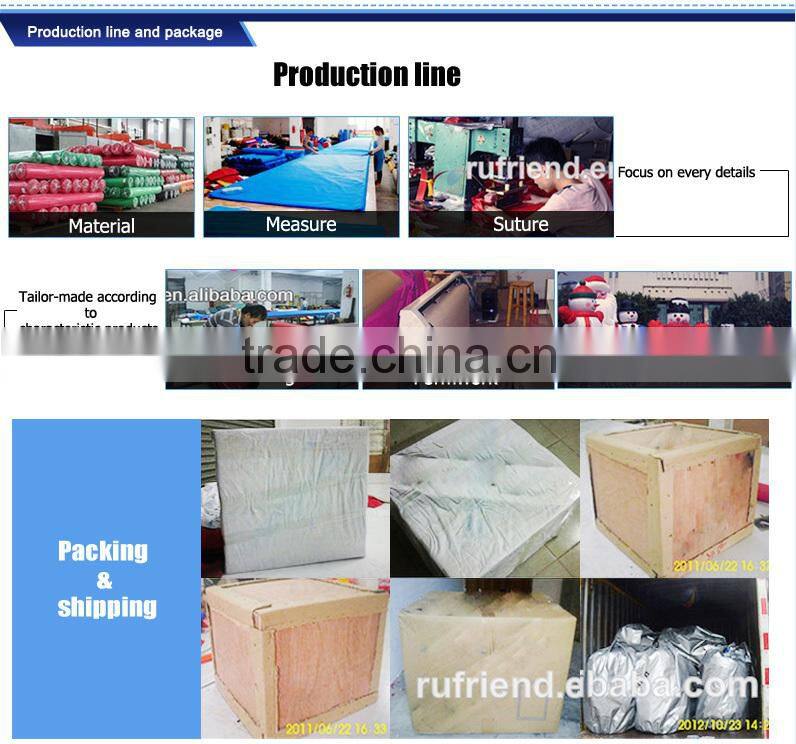 2015 best selling LED Christmas inflatable decorations inflatable Santa Claus