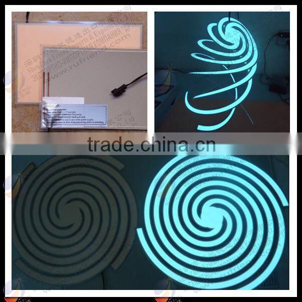 el/led glowing high brigtness shenzhen factory price fast delivery A0-A6 EL /led backlight /tape/sheet/panel