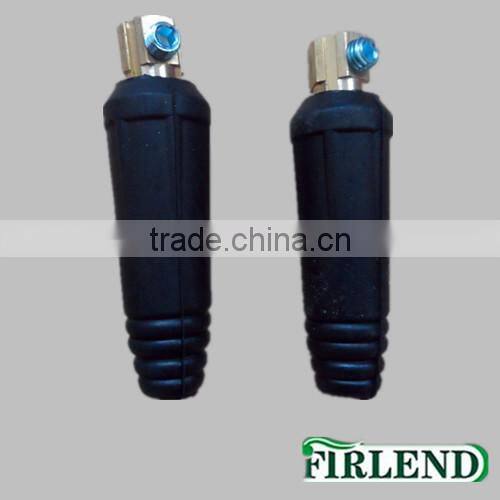 fast plug for welding wire feeder