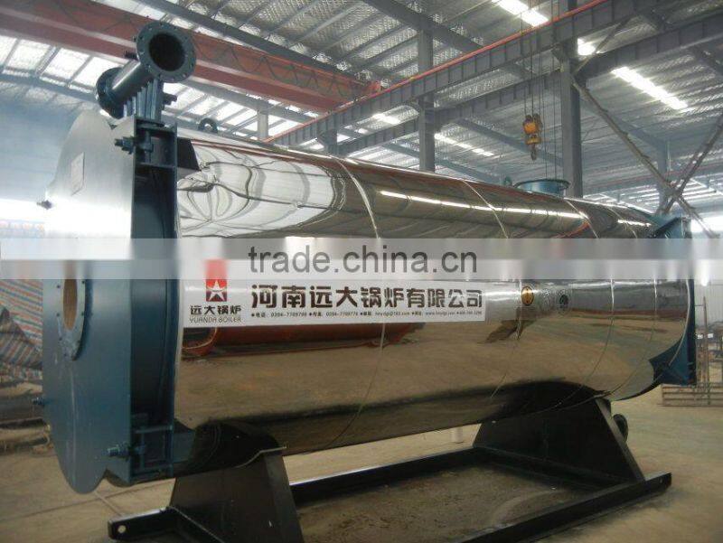 6 ton Natural gas,LPG,CNG,LNG fired industrial thermal oil boiler