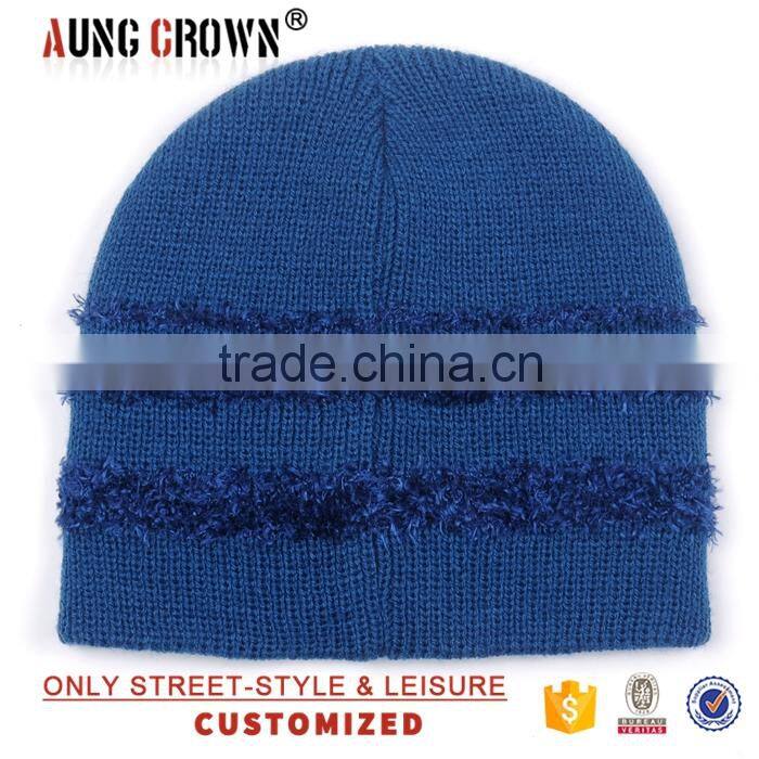 Custom Acrylic Beanie Hats Knitting Pattern