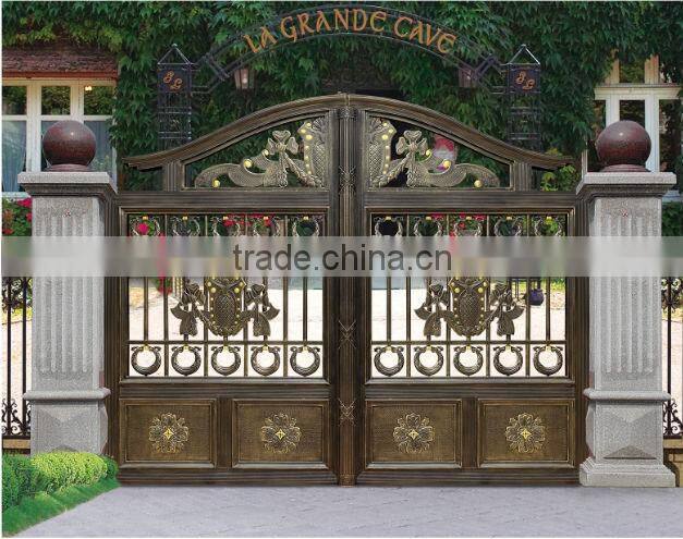 2015 special aluminum alloy main gate of villa