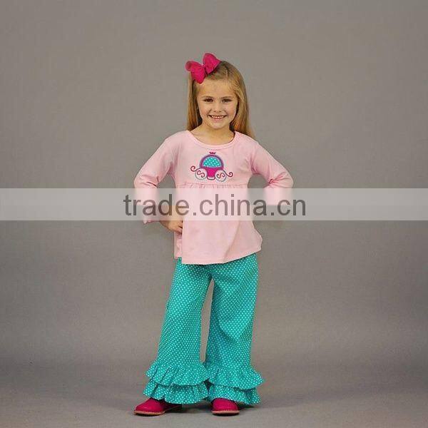 Women Shirt And Pant Color Combinations Women's ruffled capri Pants