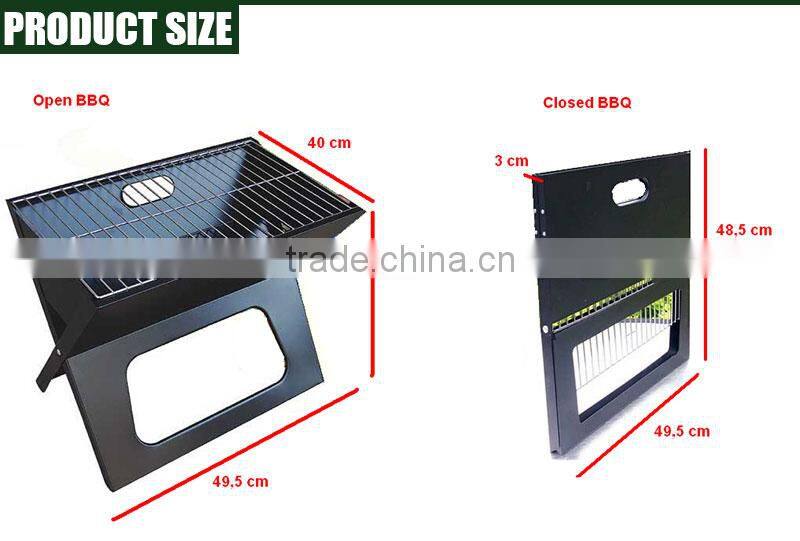 cast iron charcoal bbq grill