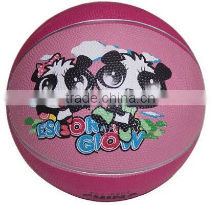 Wholesale outdoor team balls rubber game basketballs