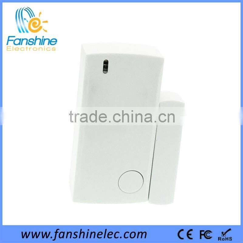 Fanshine Wireless Multi-function Door Sensor Magnetic Window Detector For Security Alarm System Automatic Door Sensor