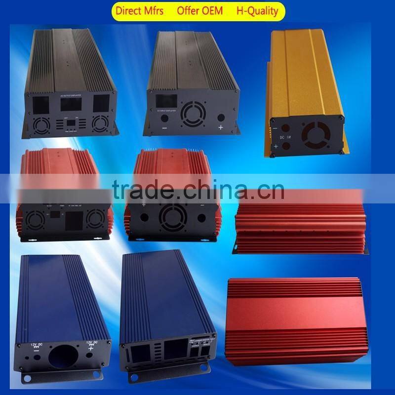 63W*38H Power inverter extrusion enclosure