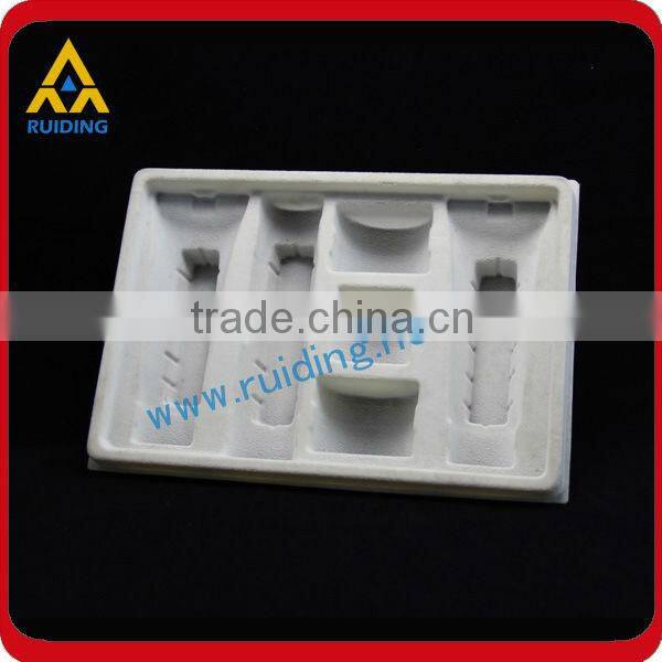 custom flocked plastic sample tray