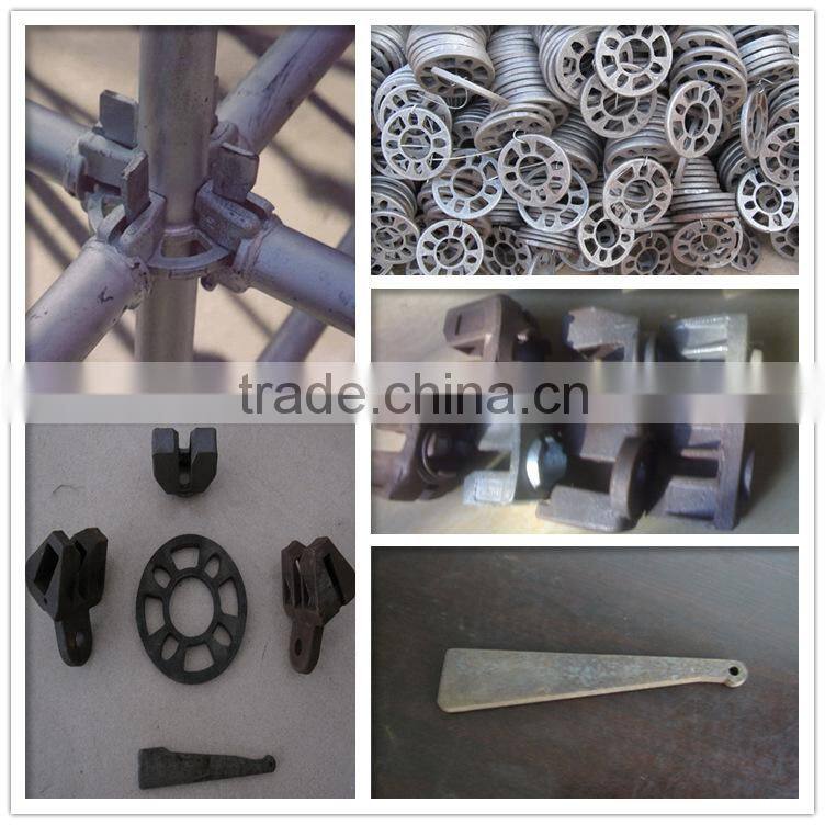 Casted steel Brace end for Ringlock scaffolding system