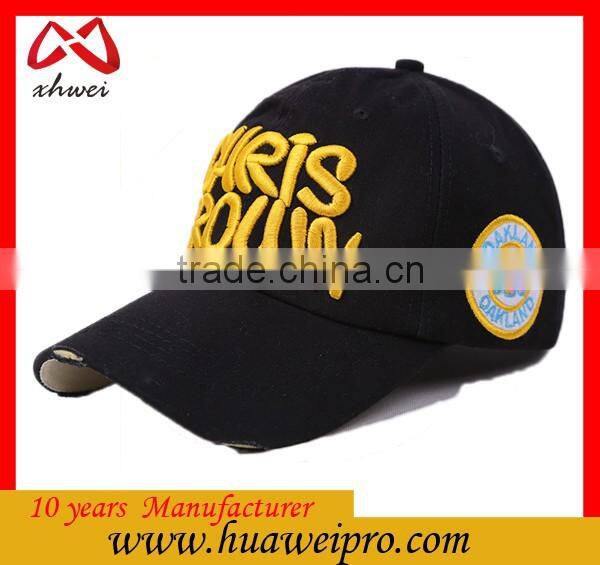 100% Cotton Twill Sport Hats Professional Custom Golf Cap Man Woman