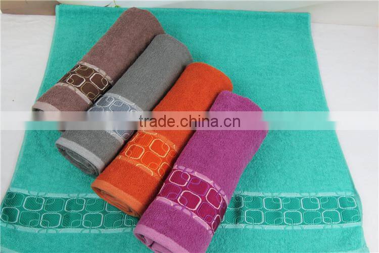 High quality 100% cotton hotel and spa Jacquard bath towel SJ-171