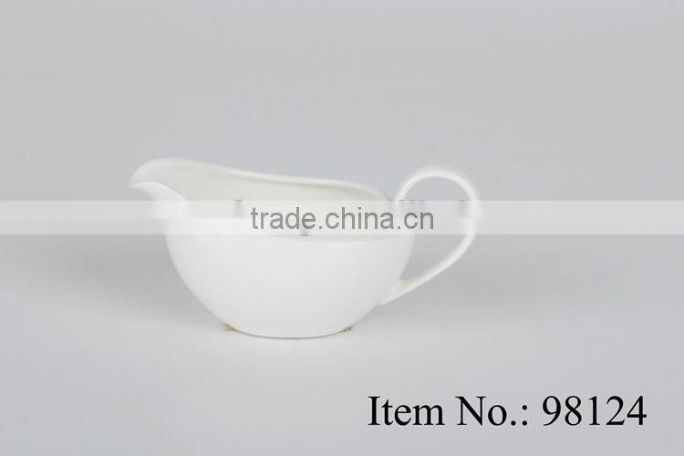 plain white ceramic drinkware cappuccino creamer