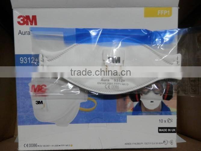 3M 9312+ Aura FFP1 particulate respirator