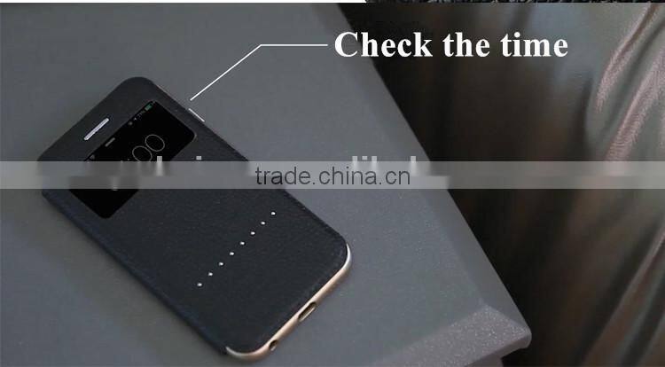 3in1cowhide case and metal bumper,aviation aluminum,PC, For iphone 6/plus Style case cover,