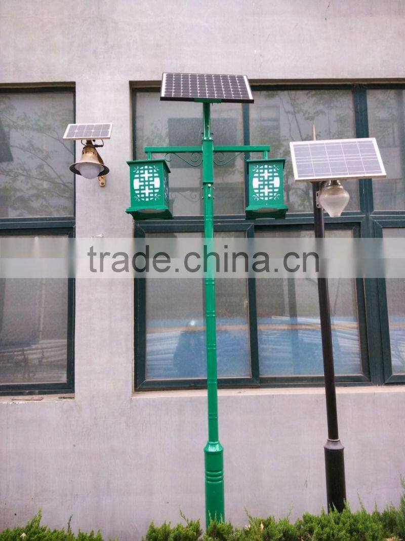 2x15w solar led garden light