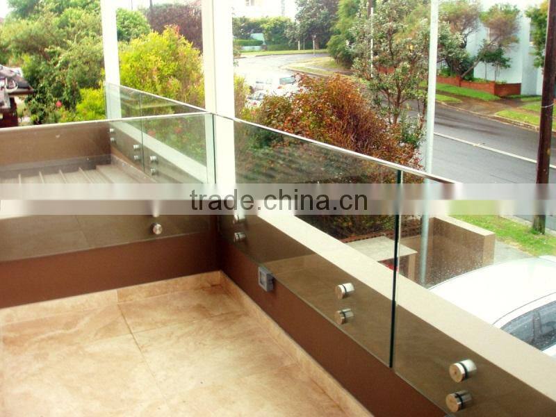 shenzhen launch glass connection standoff wood mounting 12mm glass