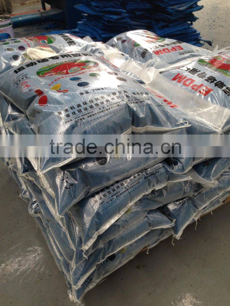 Aging resistance colorful rubber sport floor/ EPDM playground rubber floor mat