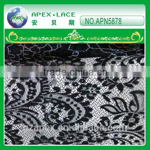 China new arrival design fancy fashion nylon embroidery lace